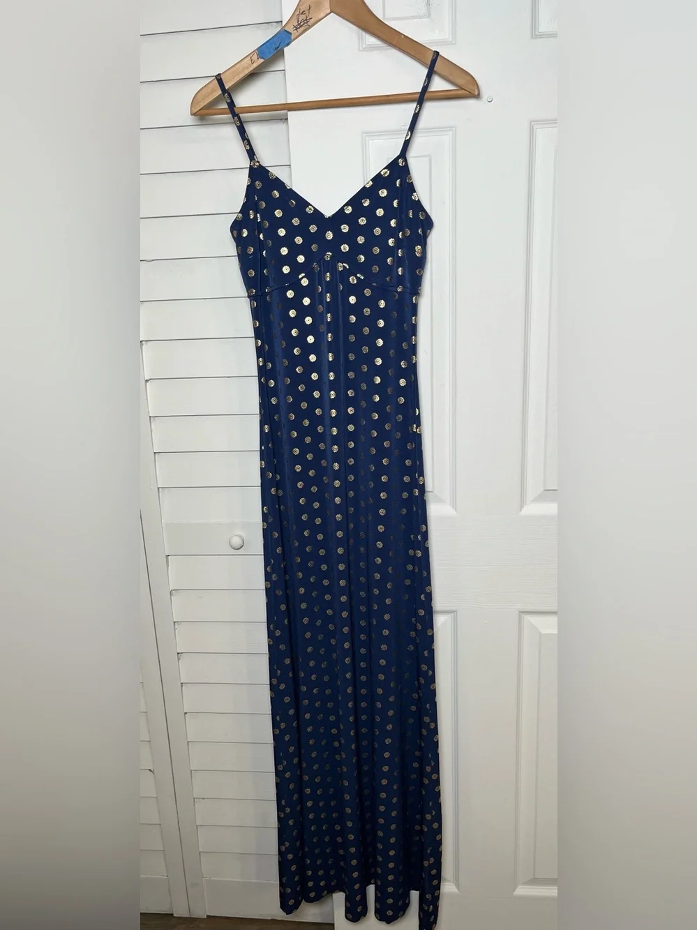 MICHAEL Michael Kors Medallion Foil Print Maxi Dress Size XS